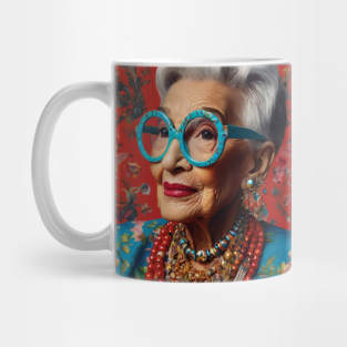 Iris Apfel Mug